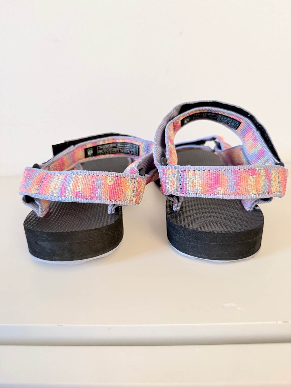 Teva Original Universal Pastel Multi Sport Sandals. Sz 7 - Picture 5 of 7